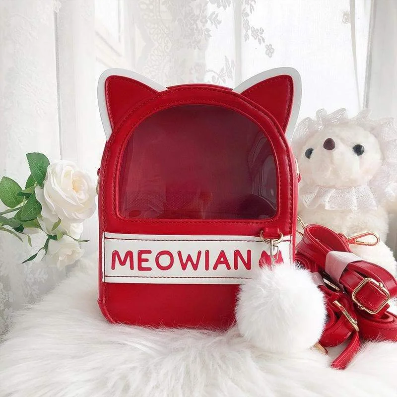6 Colors Cute Lolita Kawaii Cats Backpack SP16964