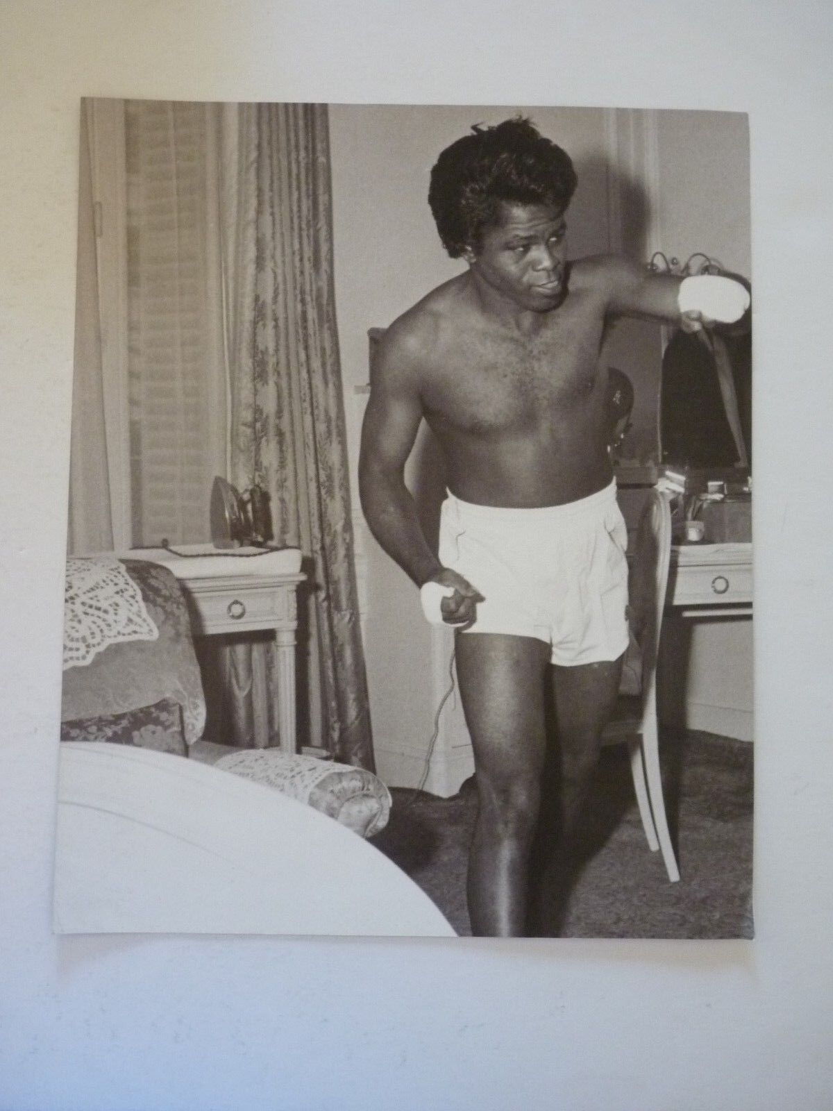 James Brown Single Coffee Table Book Photo Poster painting Page 9.5x11.5