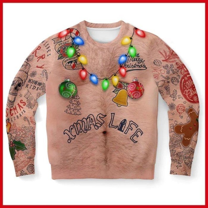 Topless Men Ugly Sweatshirt-50% off–limited time only⭐