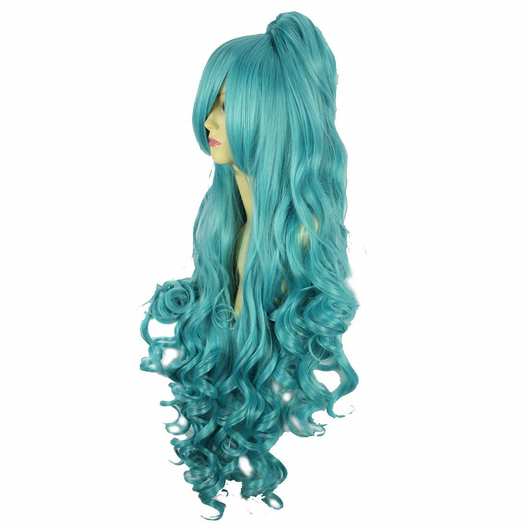 Karneval Eva Long Curly Hair Cosplay Wig