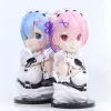 RE:ZERO 貓耳女僕雷姆蕾姆拉姆 半身像手辦胸像擺件