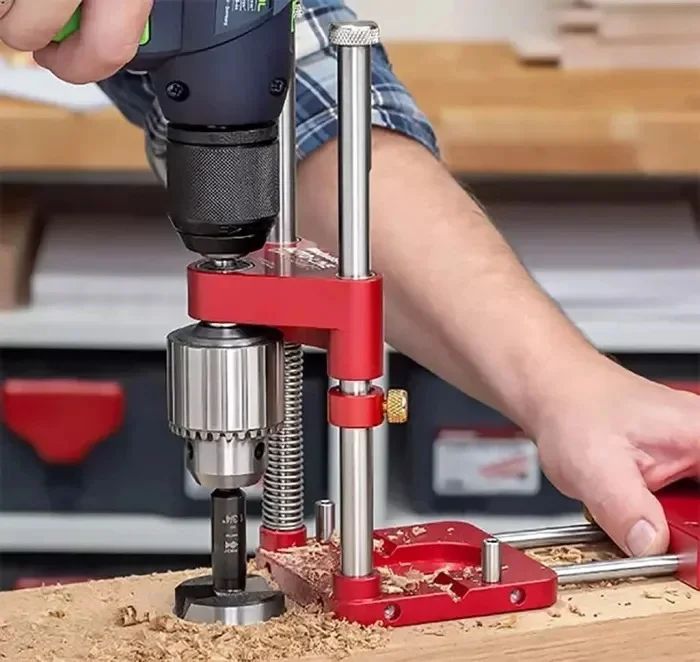 Portable Drilling locator Woodworking Hole cutting tool