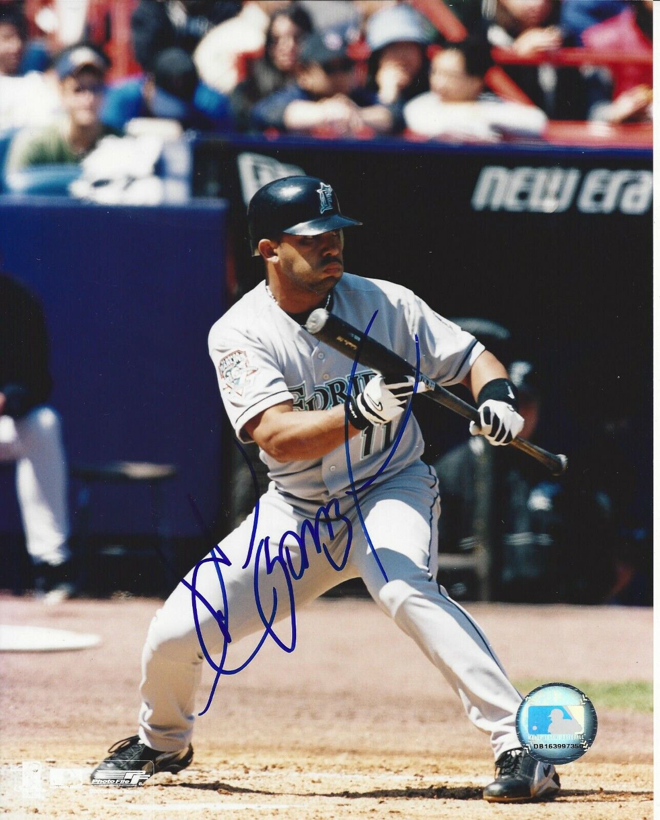 Alex Gonzalez Autographed 8x10 Florida Marlins#S649