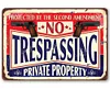 Warning - Vintage Metal Signs(12*16Inch) - Warning