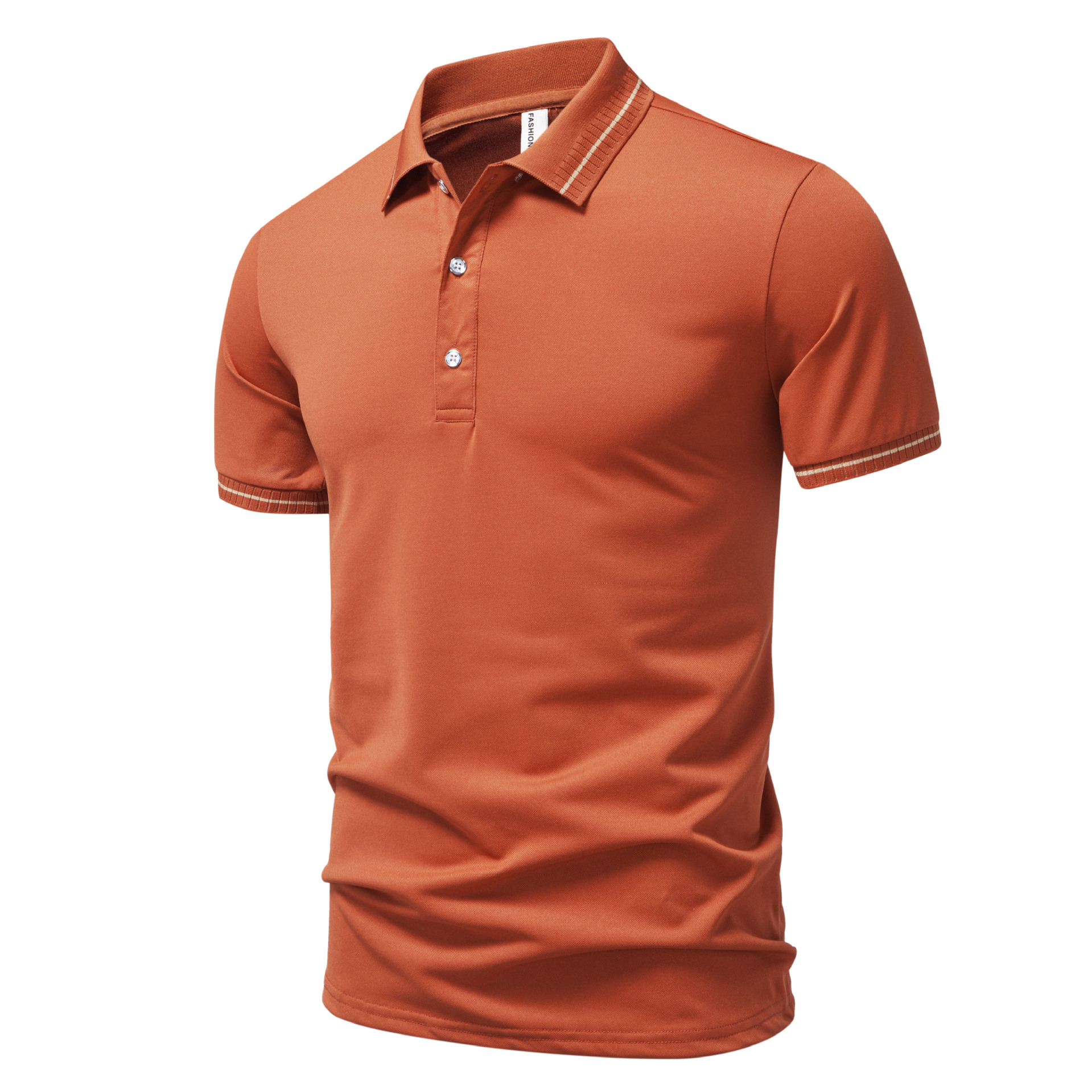2026 Summer Ice Silk Quick-Dry Men’s Polo Shirt Set Turn-Down Collar Short Sleeve