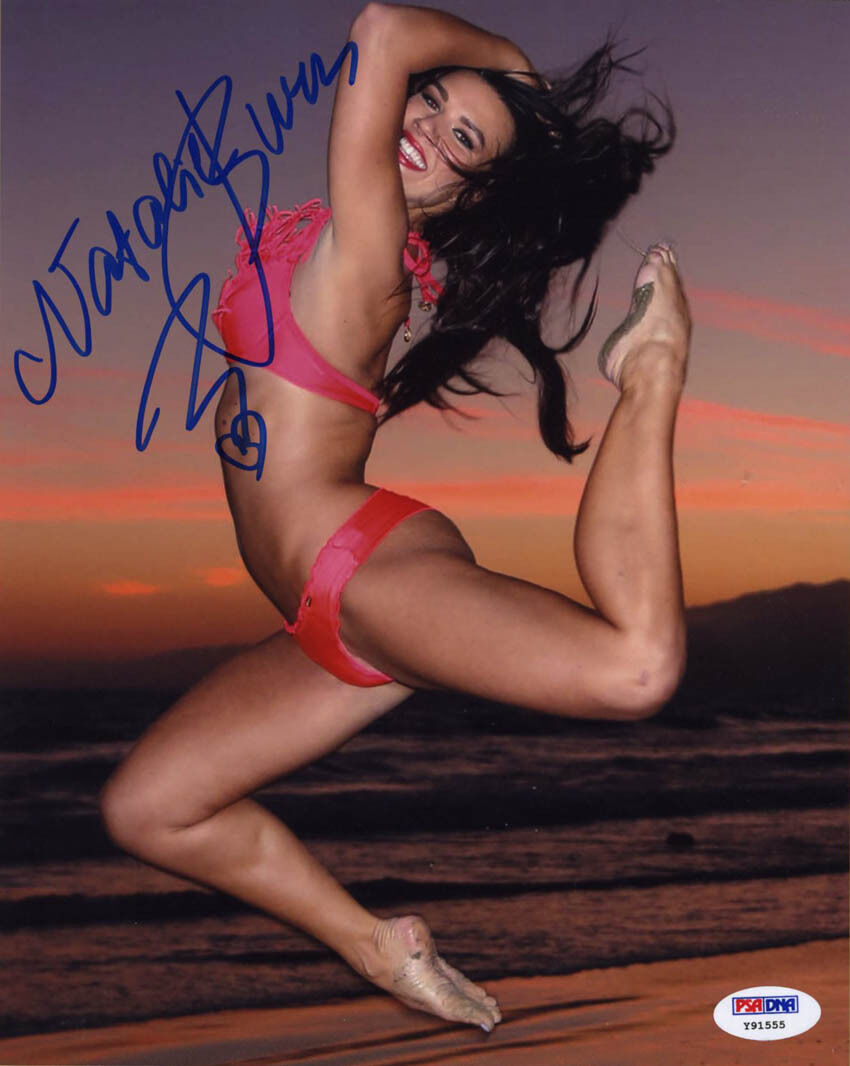 Natalie Burn SIGNED 8x10 Photo Poster painting The Expendables Awaken *SEXY* PSA/DNA AUTOGRAPHED