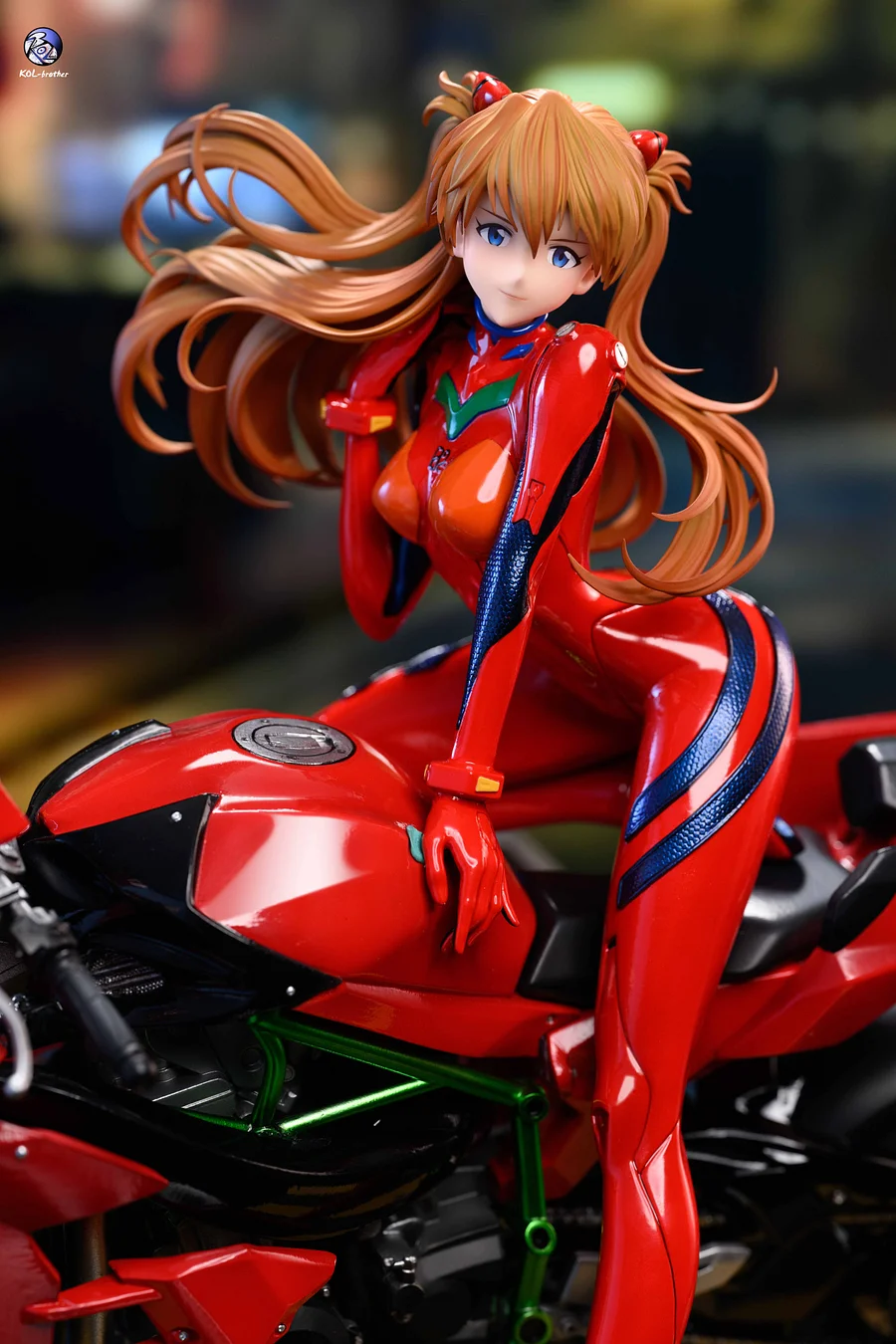 ハヤテベルKol-Studioアスカ Pre-order * KOL Studio EVA motorcycle girl Asuka Resin