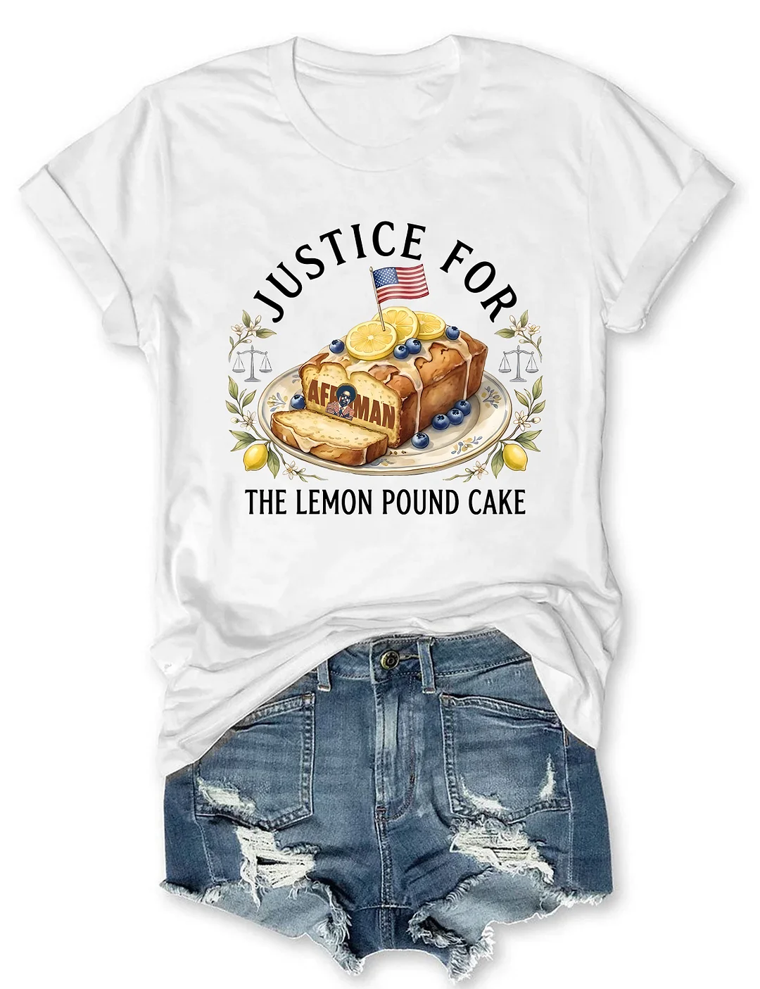 Justice For The Lemon Pound Cake T-shirt