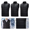 25 Heating Zones Smart Electric Heated Vest USB Stand Collar Thermal Clothes