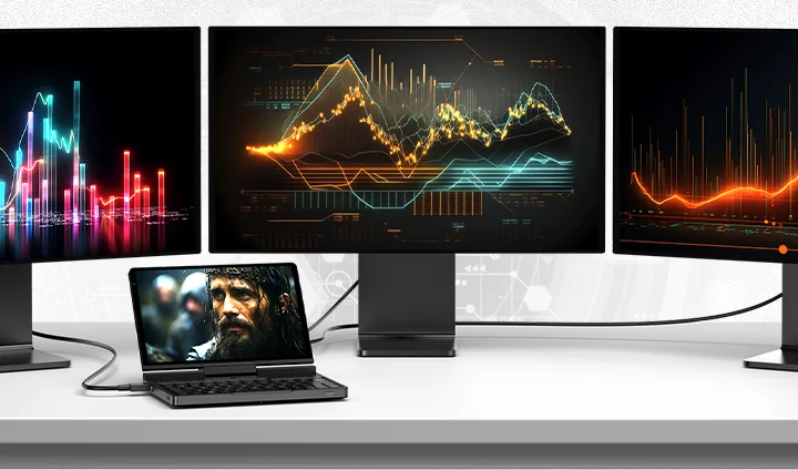 GPD Pocket 4 Windows 11 Ultra-Portable Modular Laptop PC