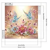 Papillon De Cristal-Partielle Forme Sp&eacute;ciale Diamant Peinture-30*30CM