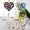 2pcs Herz Sonnenfänger - 5d DIY Craft Anhänger