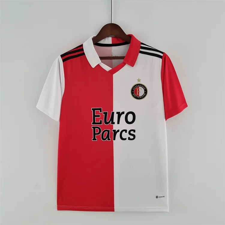 Feyenoord Rotterdam Home Shirt Kit 2022-2023