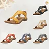 Gioiacombo&trade; Nuovi sandali estivi con zeppa in velcro retr&ograve;