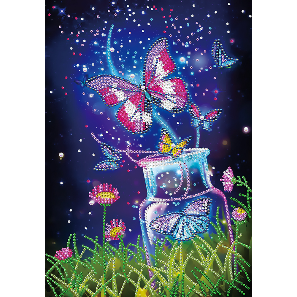 

Butterfly - Special Shaped Diamond Painting - 30*40CM, 501 Original