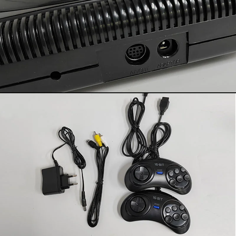 SEGA Genesis/Mega Drive 2 Game Console, NTSC/PAl Version