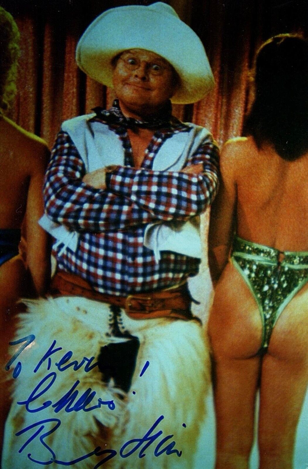 BENNY HILL Signed Autographed 6X4 Photo Poster painting BENNY HILL SHOW