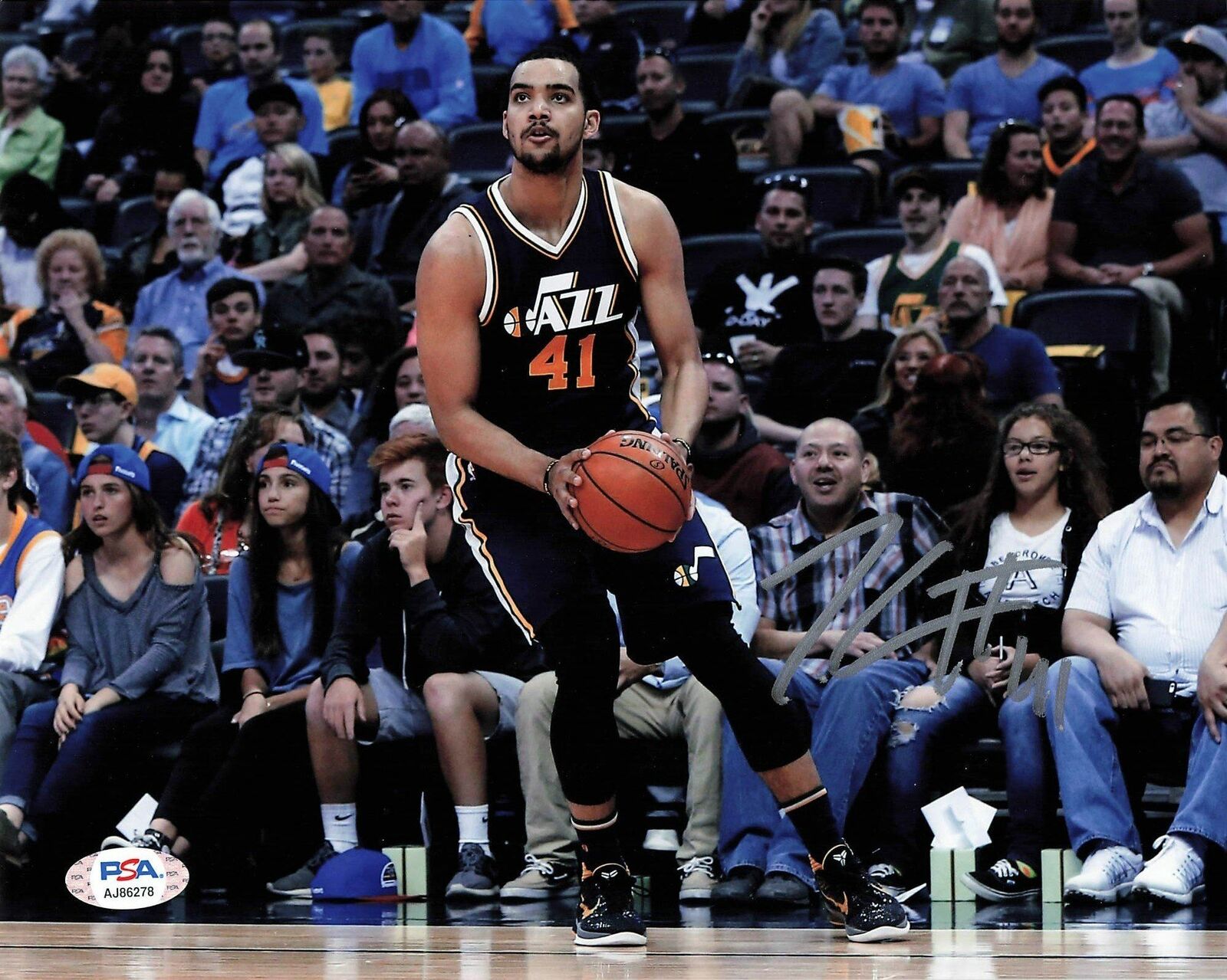 TREY LYLES signed 8x10 Photo Poster painting PSA/DNA Utah Jazz Autographed