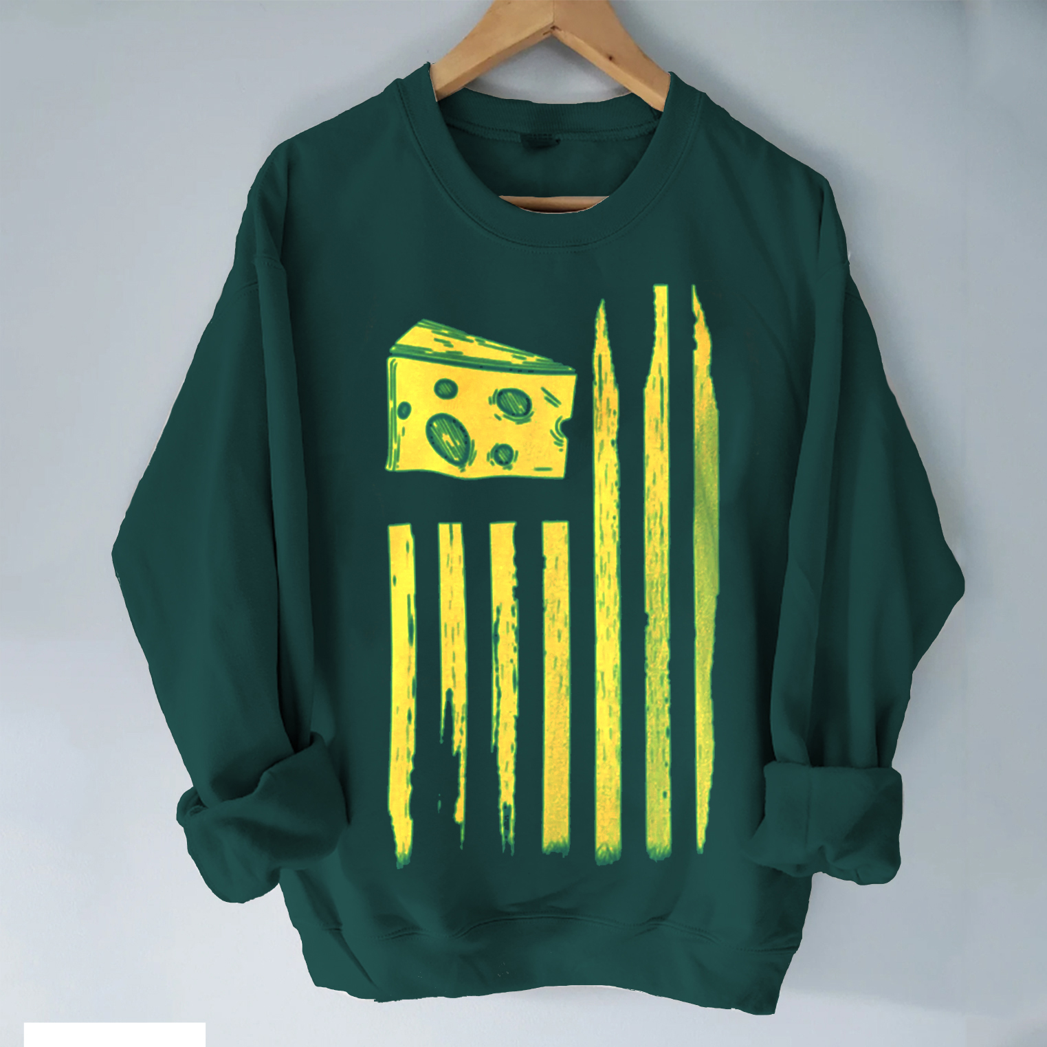 Cheese Flag Sweatshirt