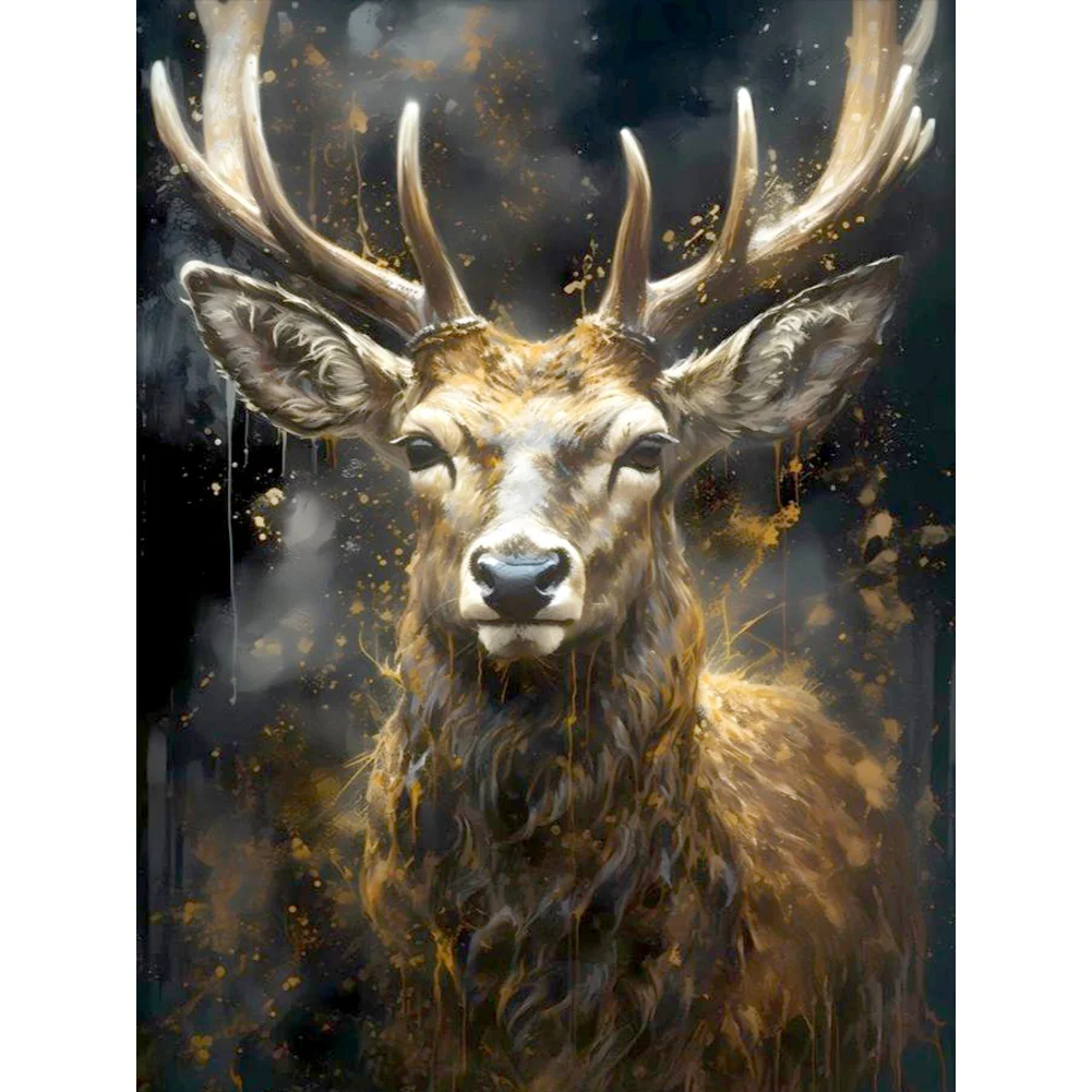 Diamond Painting - Full Round Drill - Elk(Canvas|30*40cm)