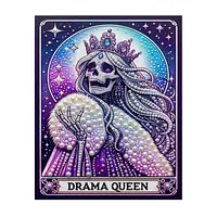 Drama Queen Skeleton - Pearls Painting