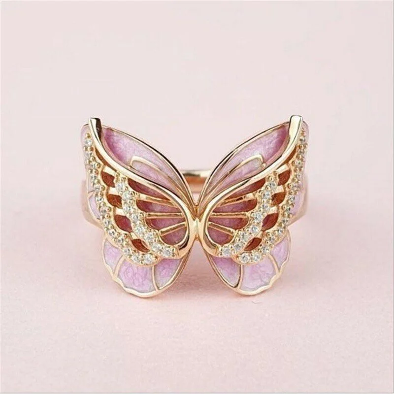 Butterfly Rings for Women