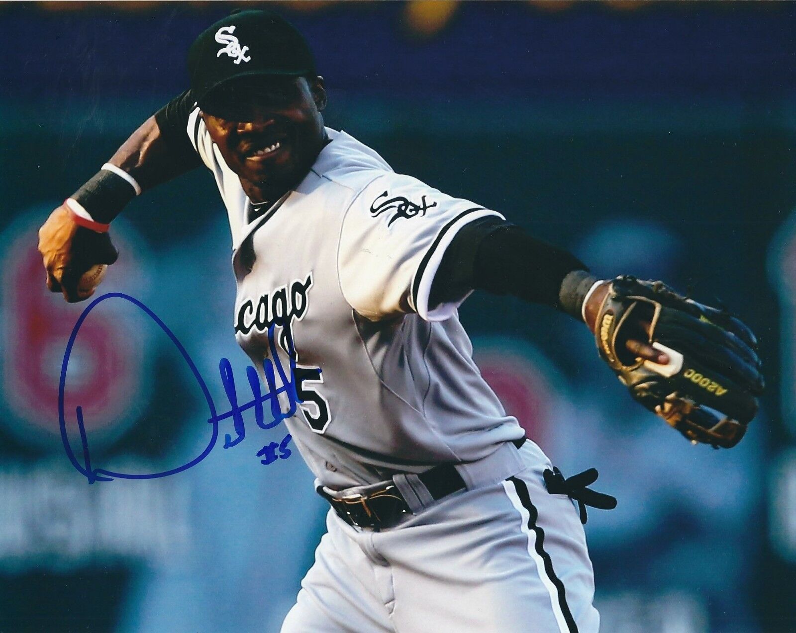 Signed 8x10 ORLANDO HUDSON Chicago White Sox Autographed Photo Poster painting - COA