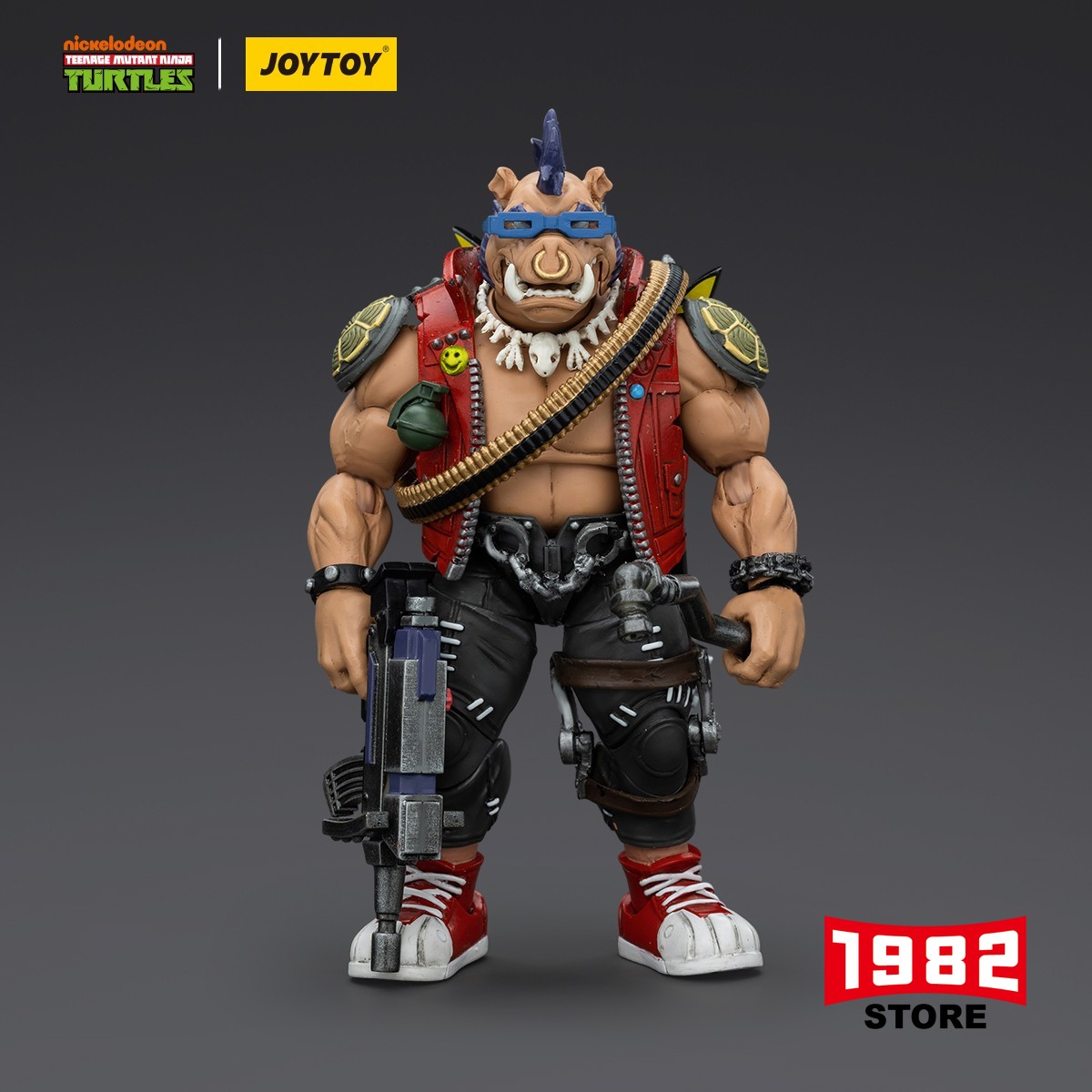 JOYTOY TURTLES TMNT-Beebop 1/18 JT8476 Soldier Model Toys Action Figure Gift