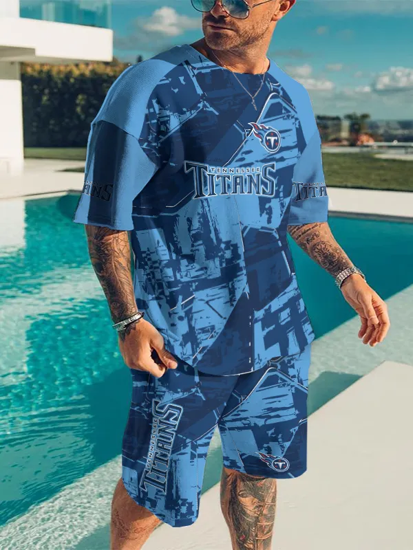 Tennessee Titans Limited Edition Top And Shorts Two-Piece Suits