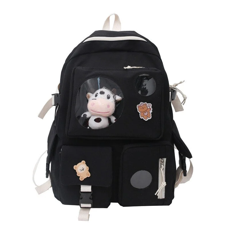 JULYCCINO New Lovely Woman Backpack High Quality Waterproof Nylon School Bag For Teen Girls College Bookbag Student Backpack Bag