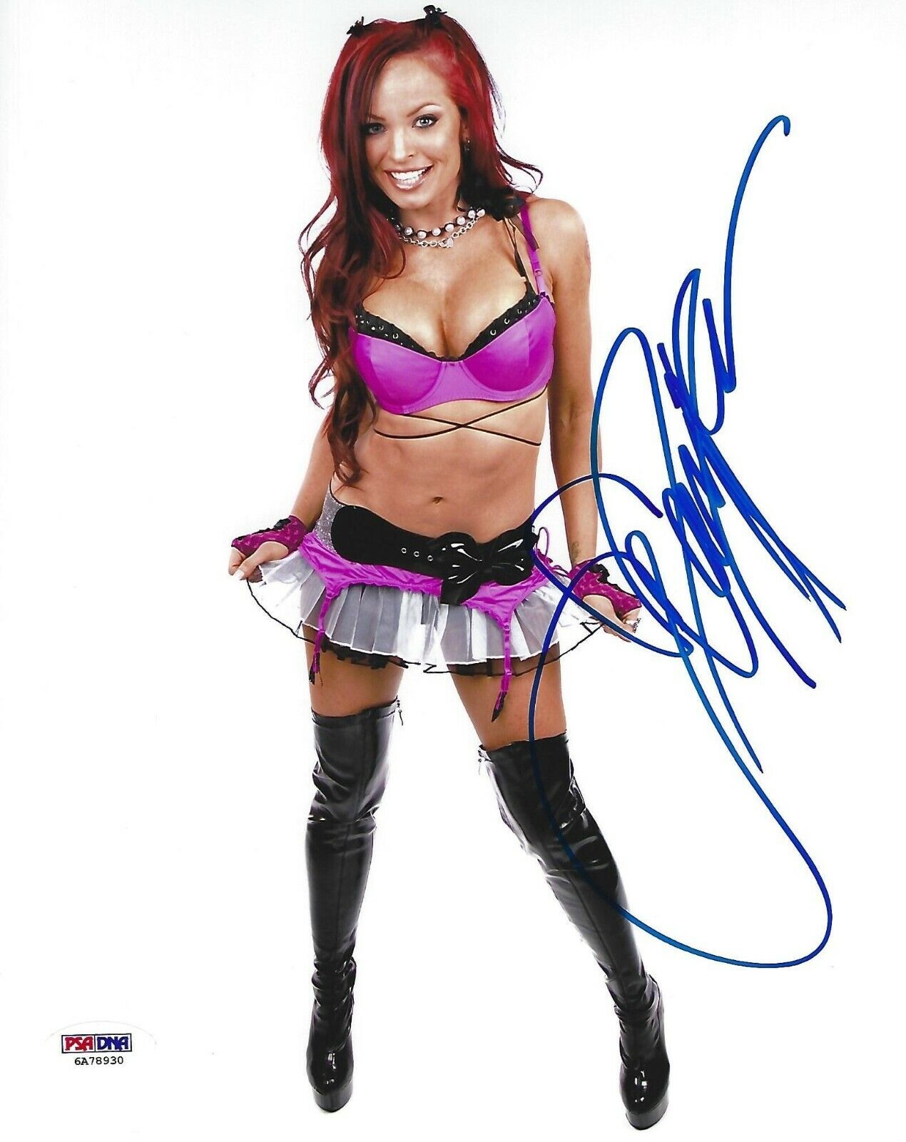 Christy Hemme Signed 8x10 Photo Poster painting PSA/DNA COA WWE Diva TNA Impact Playboy Auto'd 2