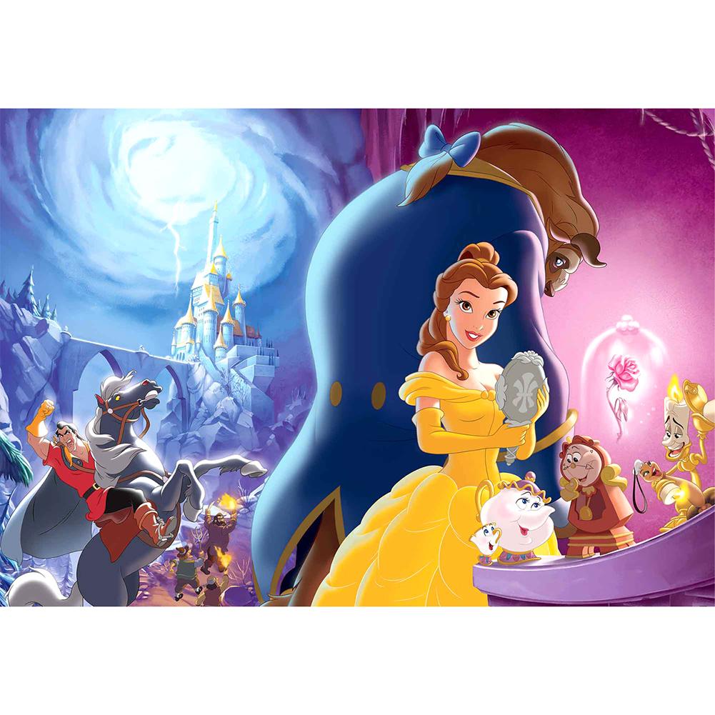 

40*30CM - Cartoon - Round Drill Diamond Painting, 501 Original