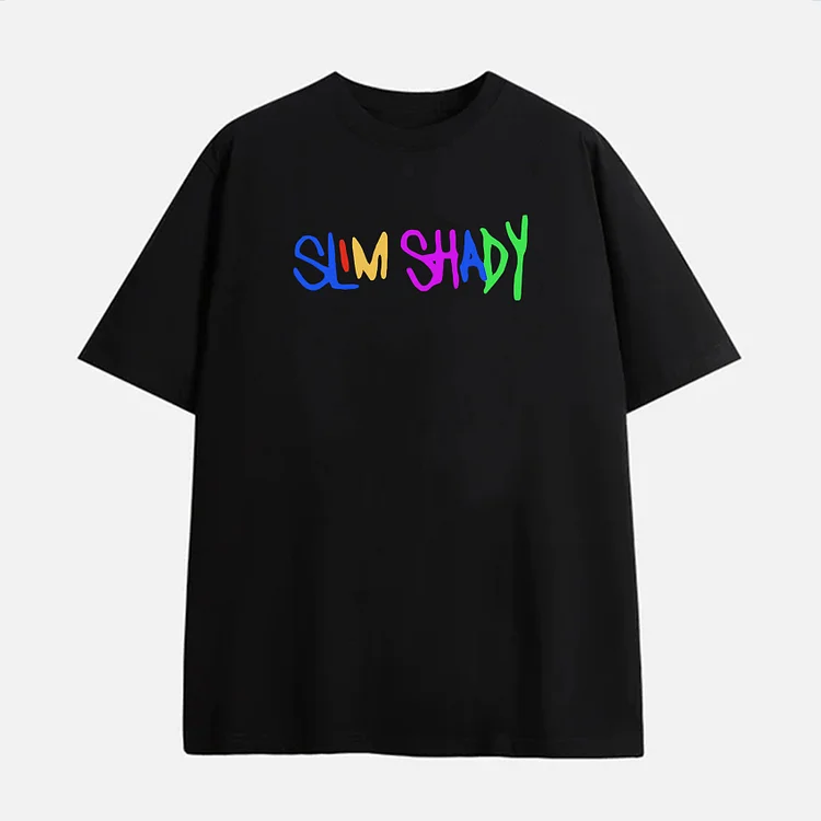 Slim Shady Graphic 100% Cotton Short Sleeve T-Shirt