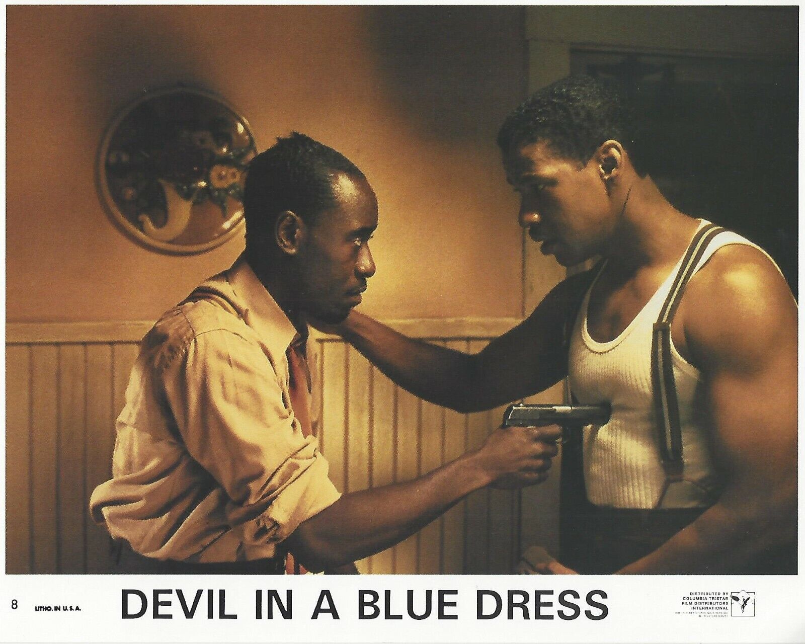 Devil In A Blue Dress Original 8x10 Lobby Card Poster 1995 Photo Poster painting #8 Denzel Don