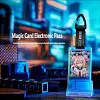 Magic card electronic passMonicard electronic bar chirp NFC Bluetooth animation video trendy pendant