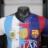 Argentina  2025/2026 Barcelona x Argentina Combined Messi  Shirt