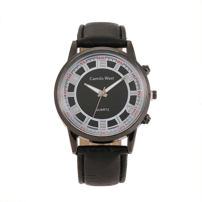 Casual Solid Color Buckle Quartz Women’s Watches