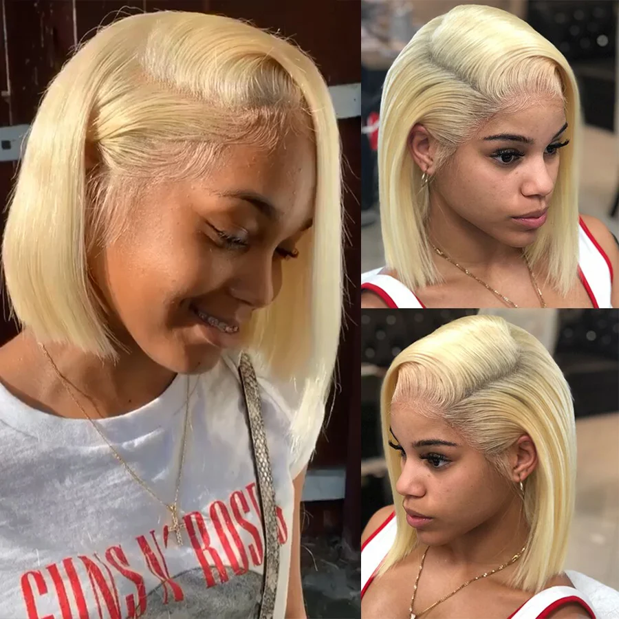 Jewtribute Hair®|Blonde Bob Lace Wig Lace Closure Wig