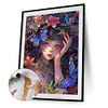 (Limited Stock)Paint By Number - Oil Painting - Illustration Girl (40*50cm)、[Everydayedeals]