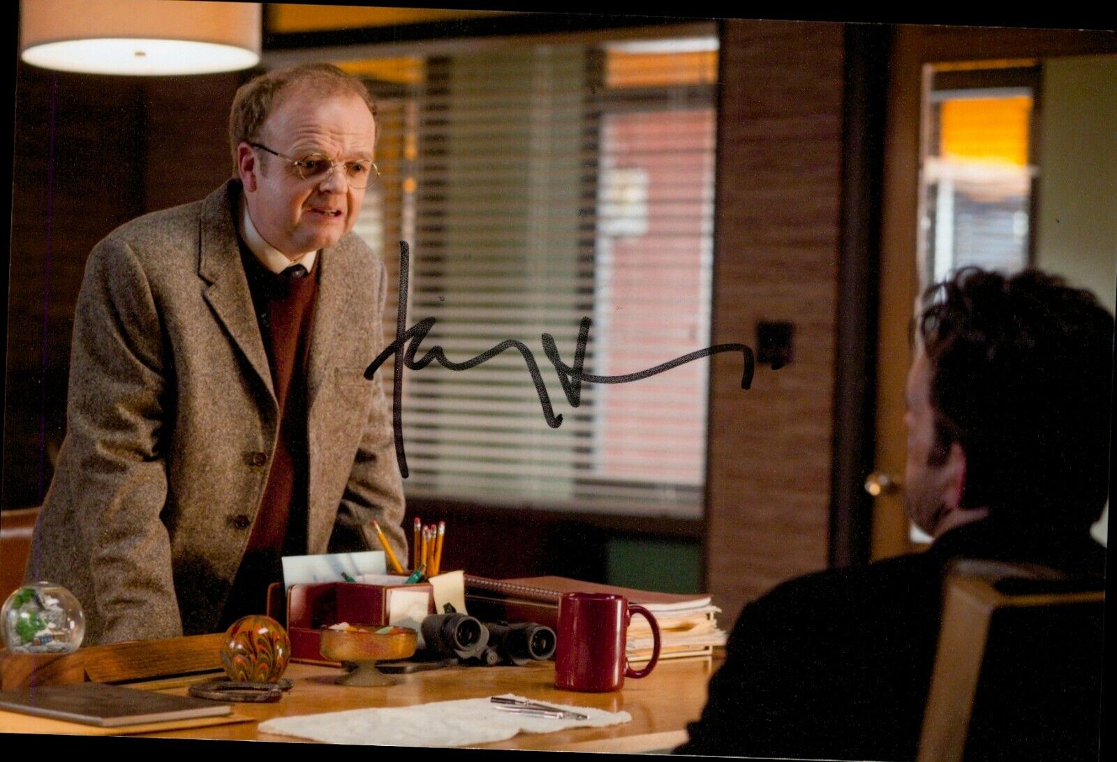 Toby Jones Signed 6x4 Photo Poster painting Harry Potter Captain America Genuine Autograph + COA