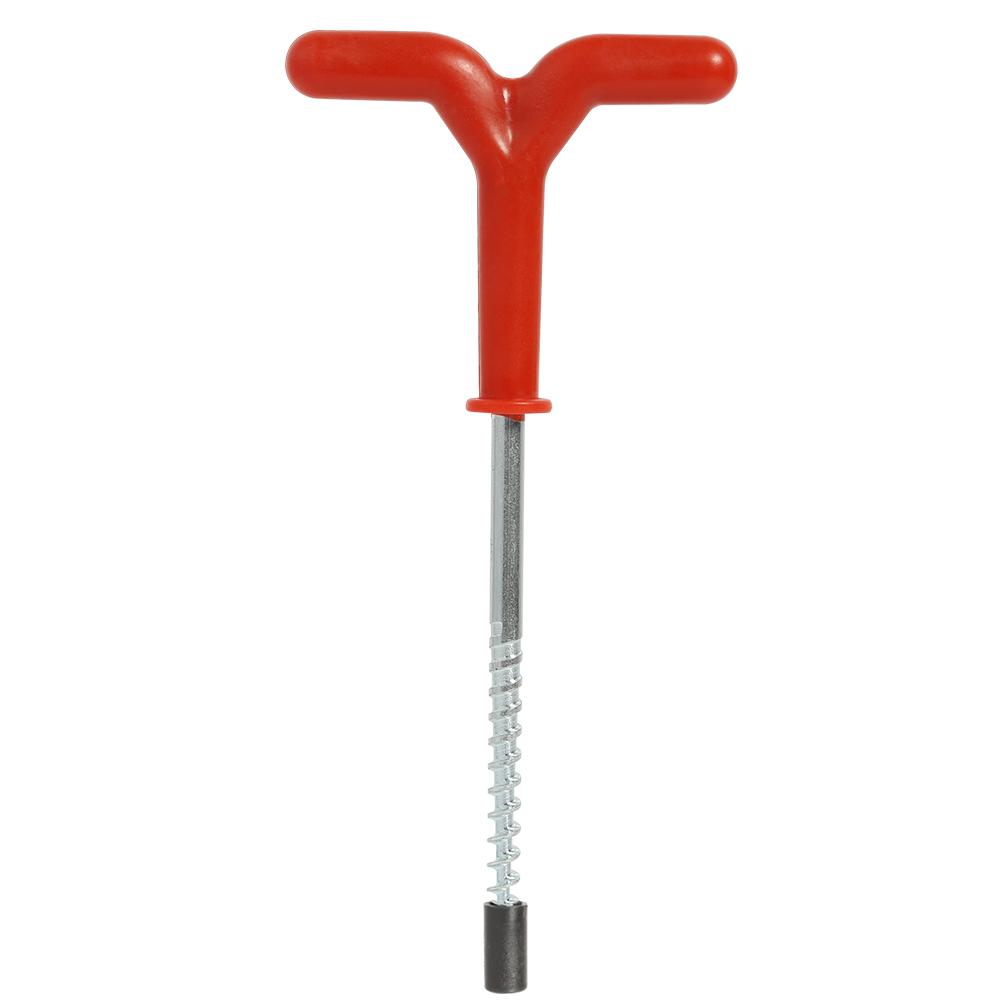 

Outdoor Screw Fixed Nail Ice Auger Spiral Drill Rod Holder Fishing Tackle, 501 Original