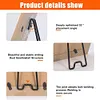 6 Pcs Picture Frame Bracket with Self-Adhesive Photo Frame Bracket Display Stand