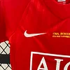 2007/2008 Retro Manchester United Home Champions League Final Football Shirt Kids Size 1:1 Thai Quality