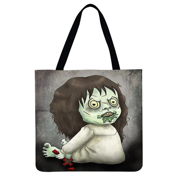 Halloween - Linen Tote Bag
