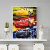 Cars Lightning McQueen - Full Round Drill Diamond Painting