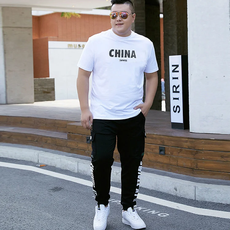 Men Short Sleeve T-Shirt plus Size T-shirt