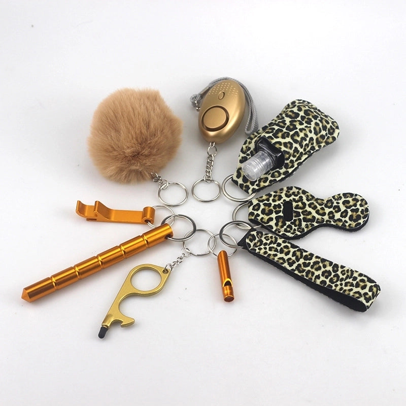 Original Design Self-defense Sunflower Self-defense Self-defense Metal Bag Pendant Self-defense Keychain