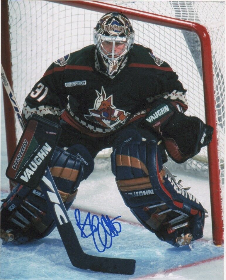 Phoenix Coyotes Bob Essensa Autographed Signed 8x10 Photo Poster painting COA