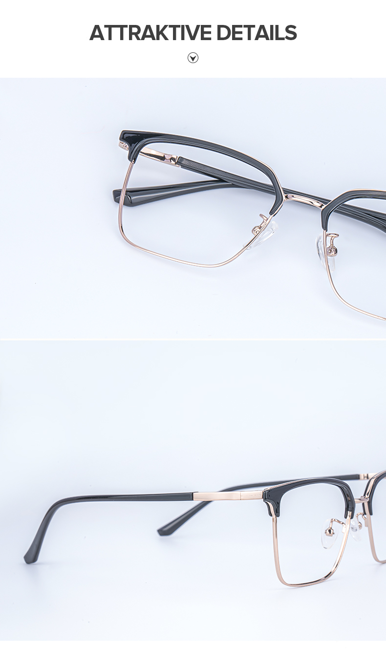 Gisela Schwarz Rechteckig Brille