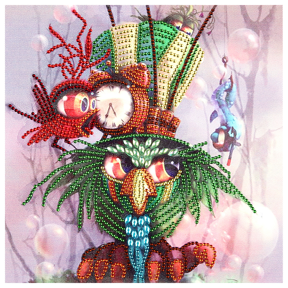 

Peacock - Special Shaped Diamond Painting - 30*30CM, 501 Original
